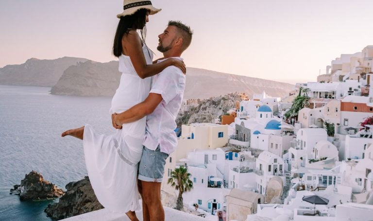 hotel lune de miel en grece