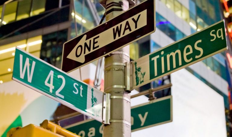 Panneaux signalisation New-York