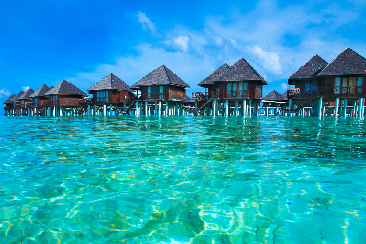 Hôtel sous l'eau aux Maldives