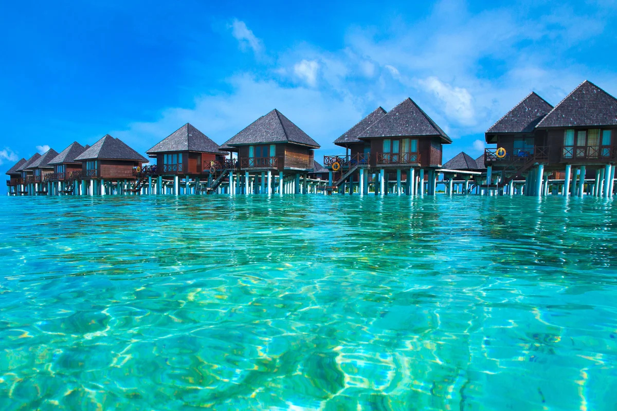 Hôtel sous l'eau aux Maldives