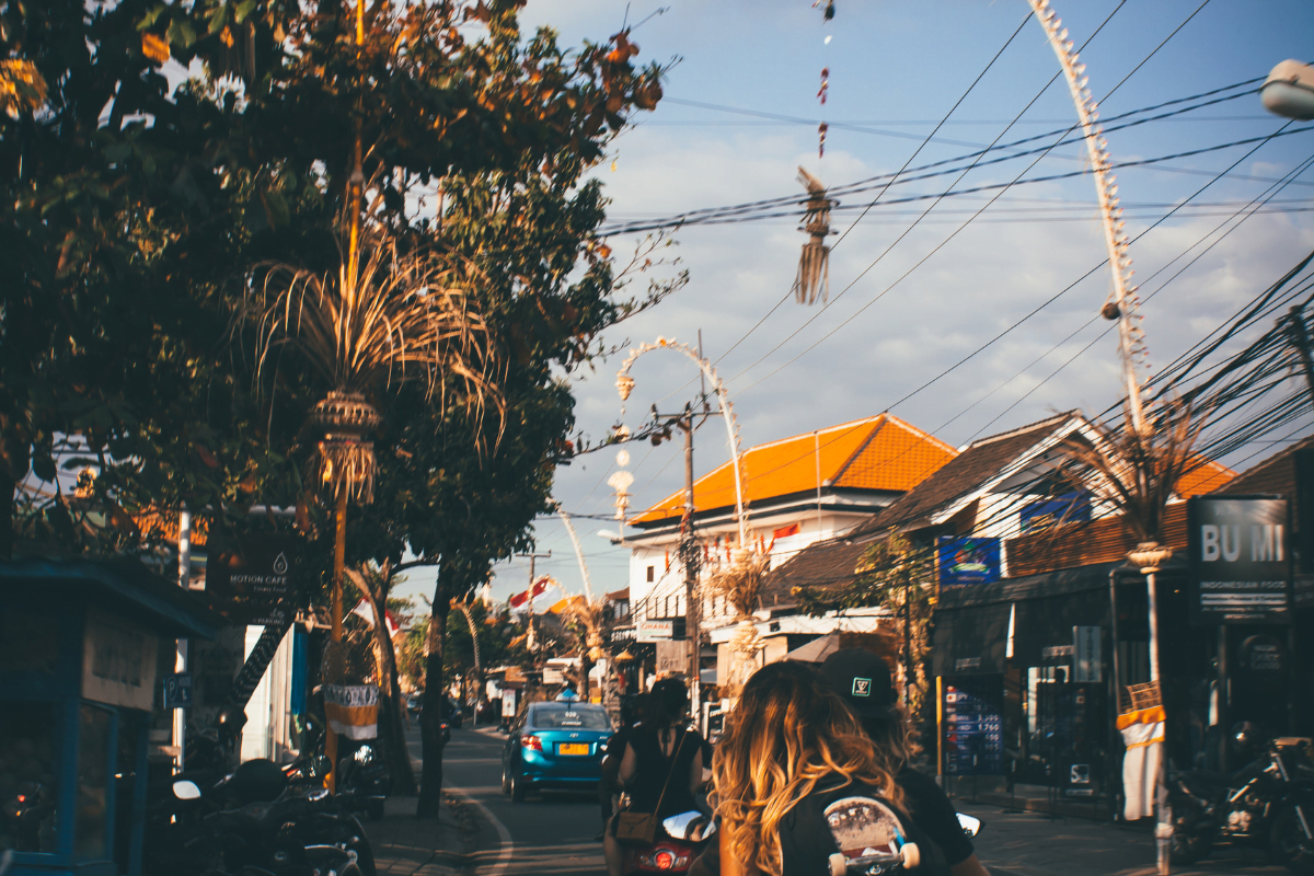 Scooter à Bali