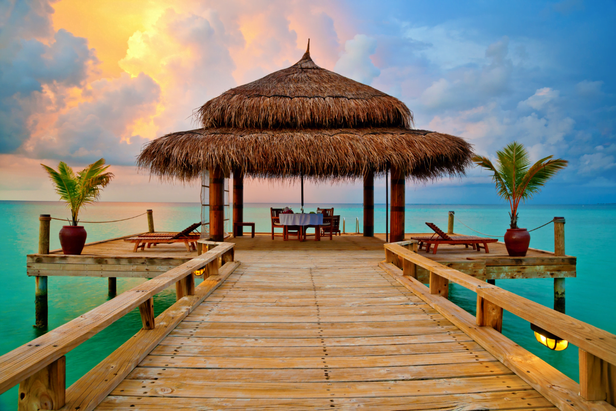 Hôtel avec piscine privée aux Maldives