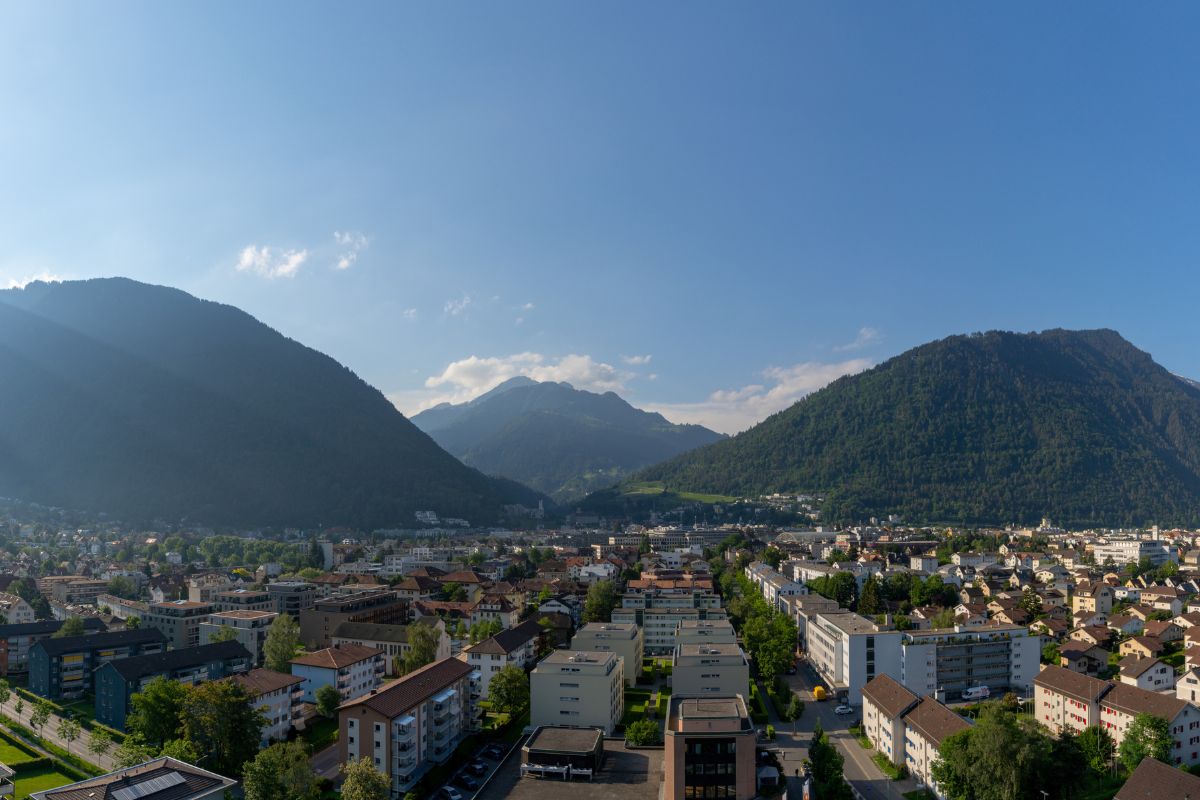 hotel avec vue sur les alpes