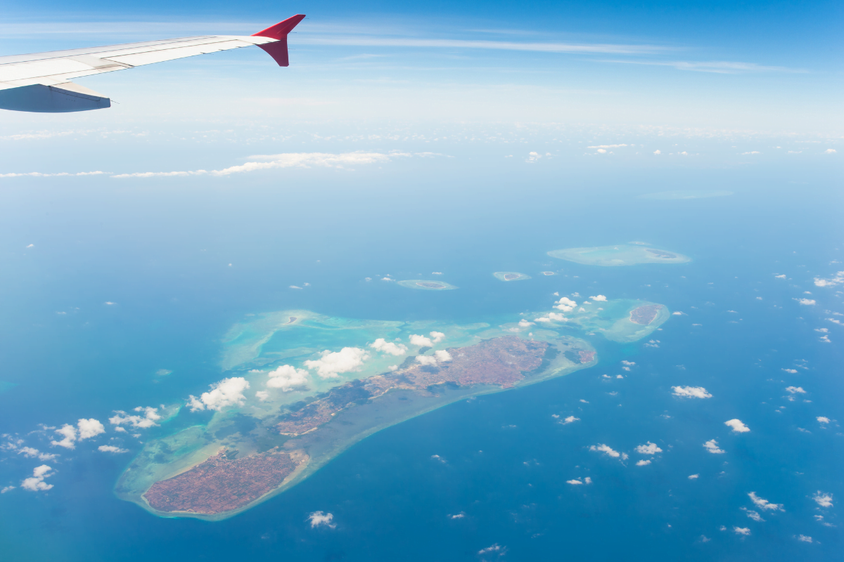 Vol avion jusqu'à bali