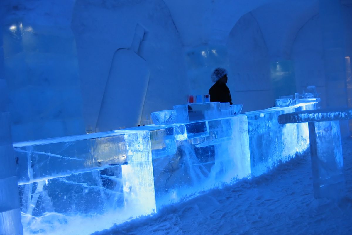 hotel de glace en laponie