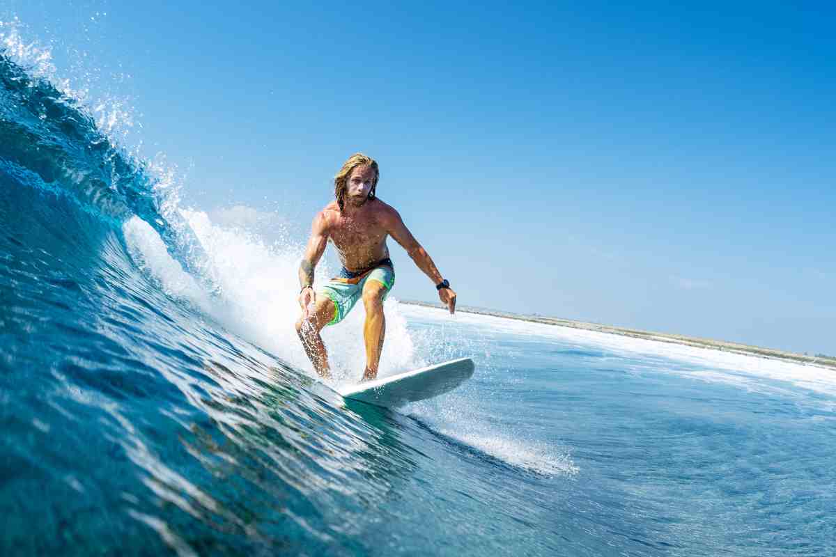 Hotel surf aux Maldives