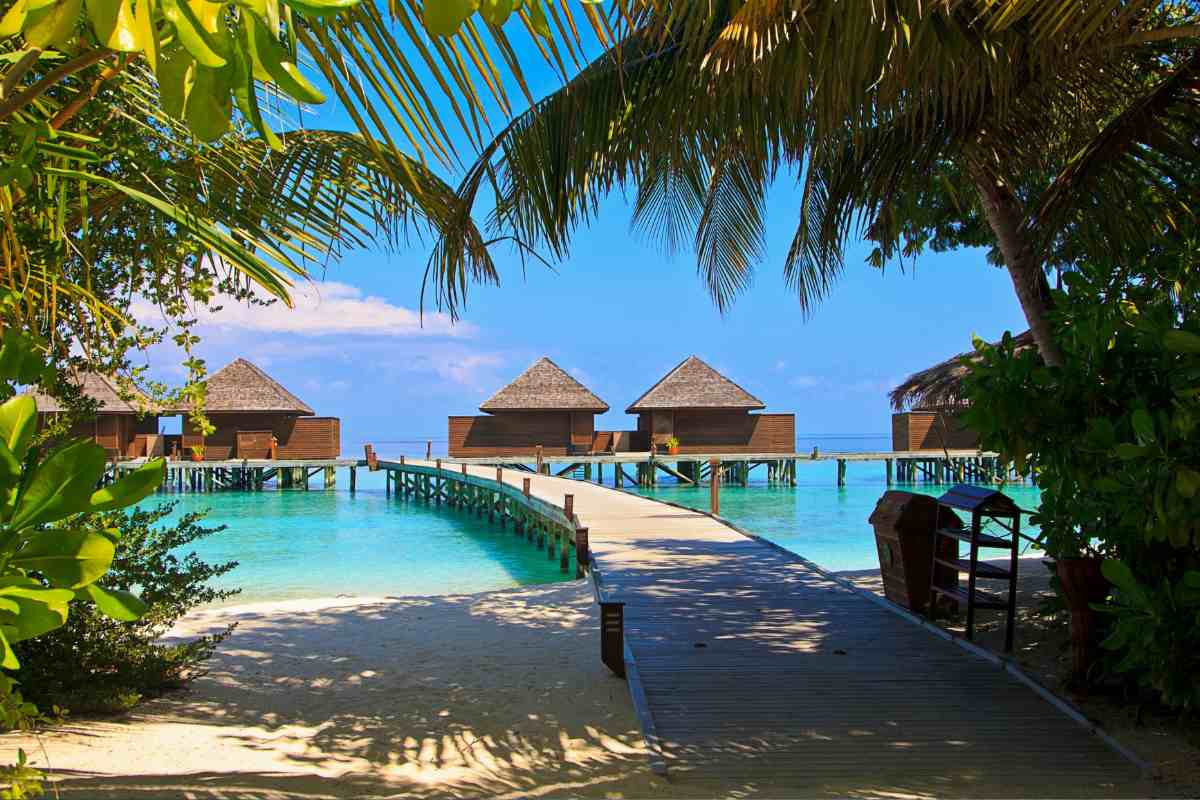 Hotel petit déjeuner aux Maldives