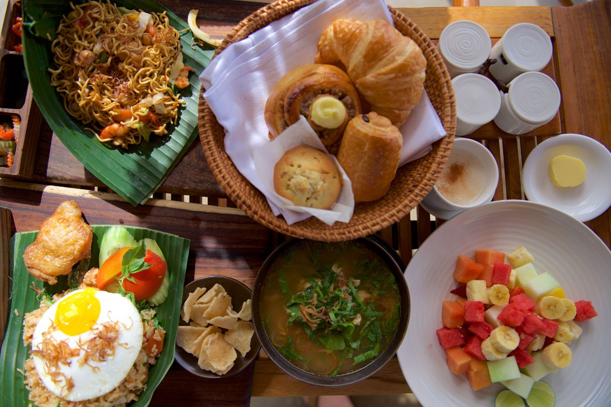 hotel avec petit dejeuner à bali