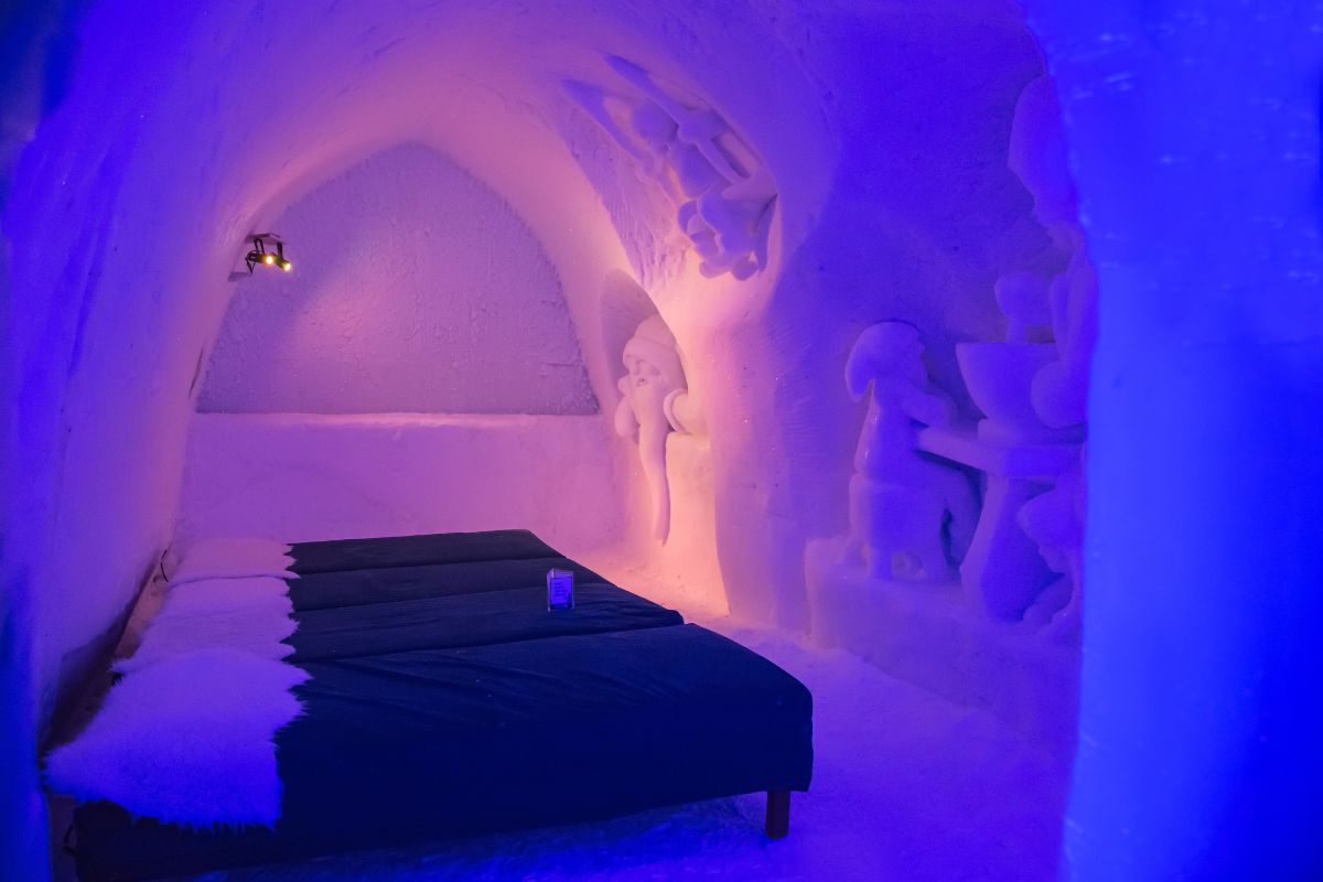 hotel de glace en laponie