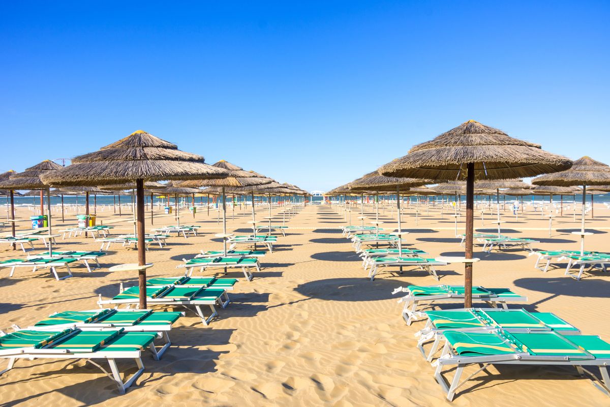 hotel bord de mer en italie