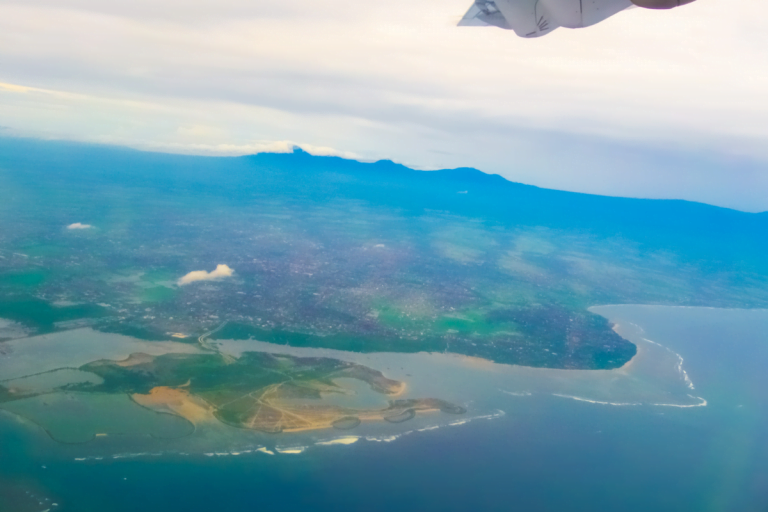 Vol avion jusqu'à bali