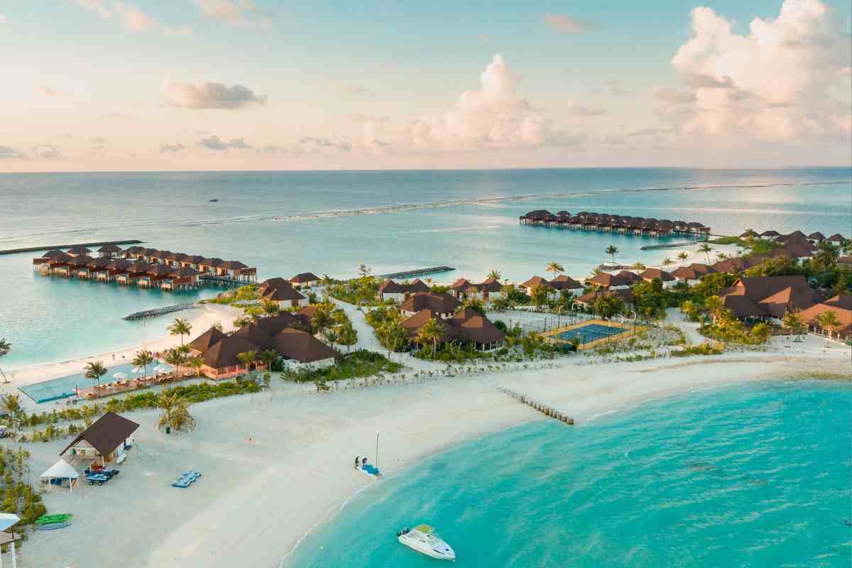 Hotel petit déjeuner aux Maldives