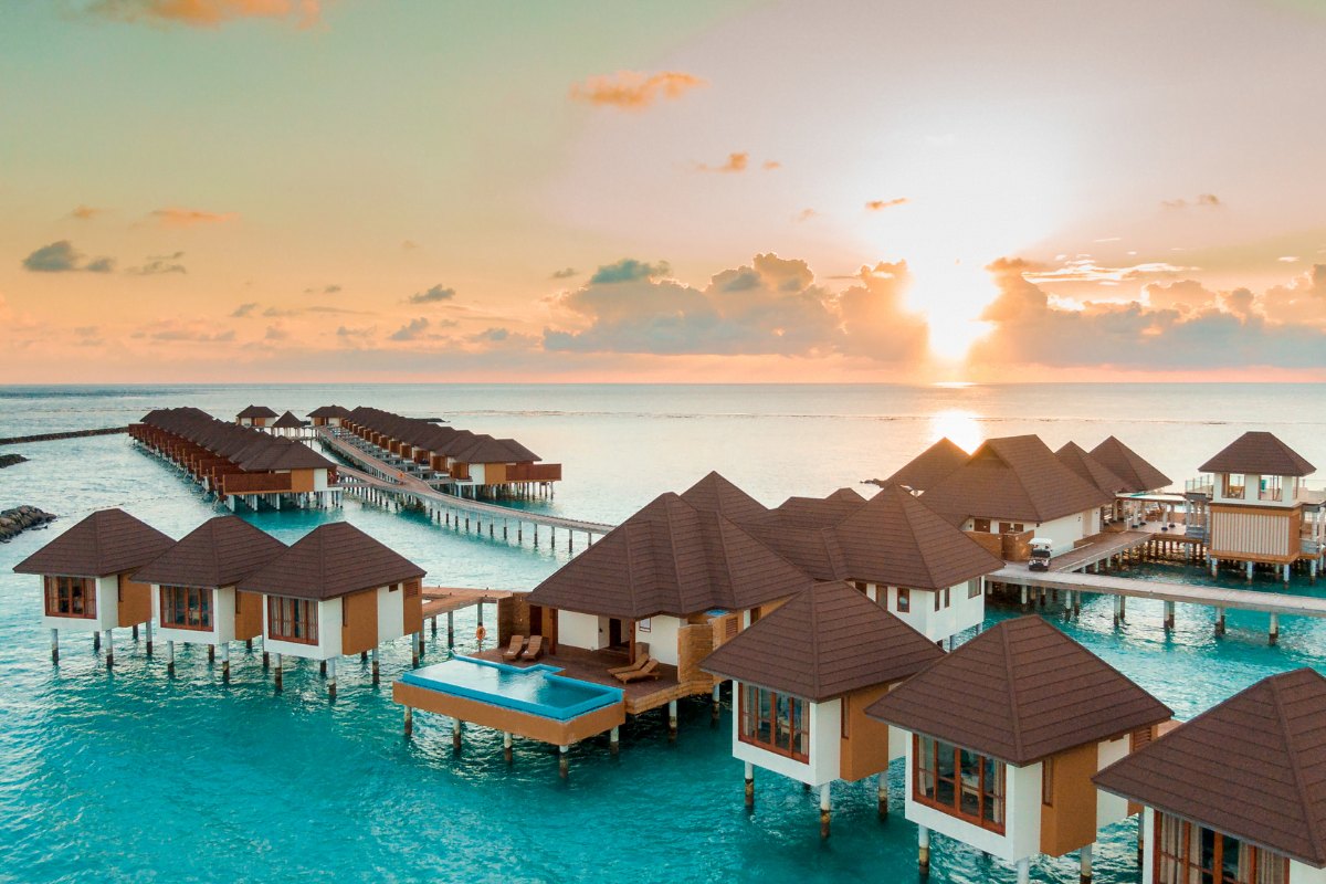 Hôtel sous l'eau aux Maldives