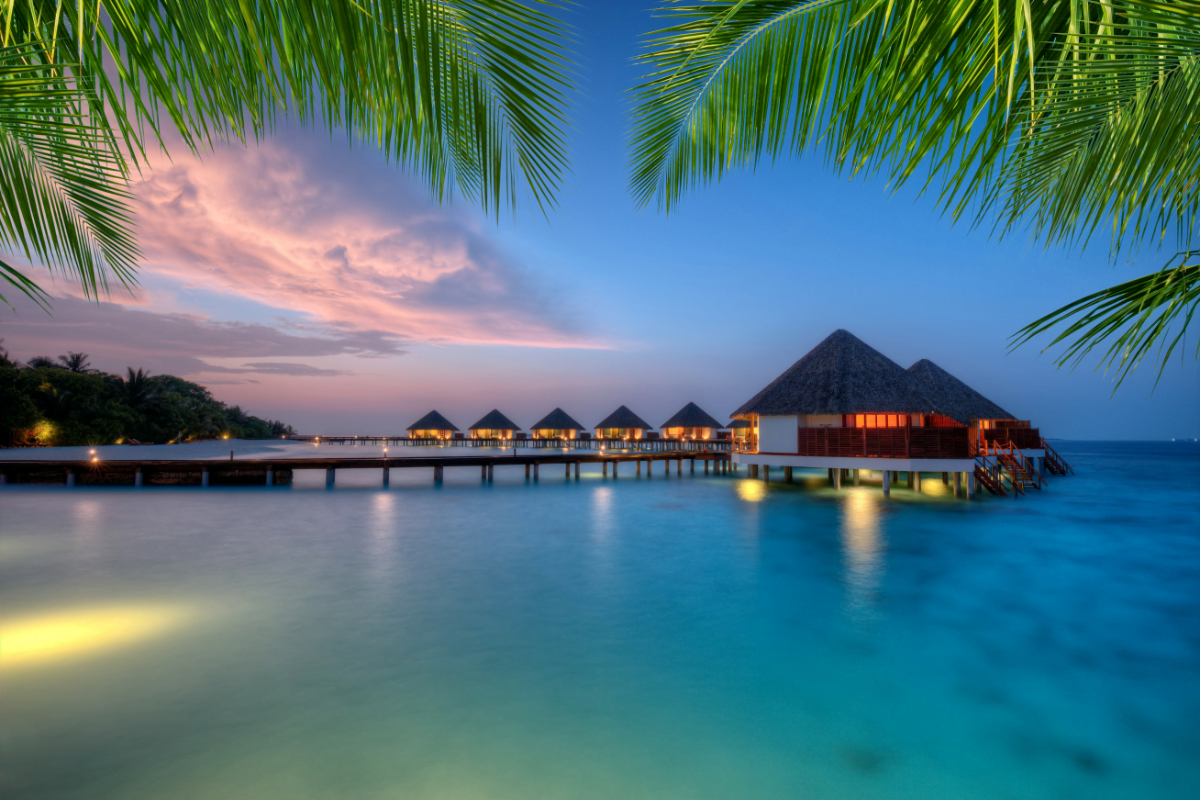 hotel avec piscine privée aux maldives
