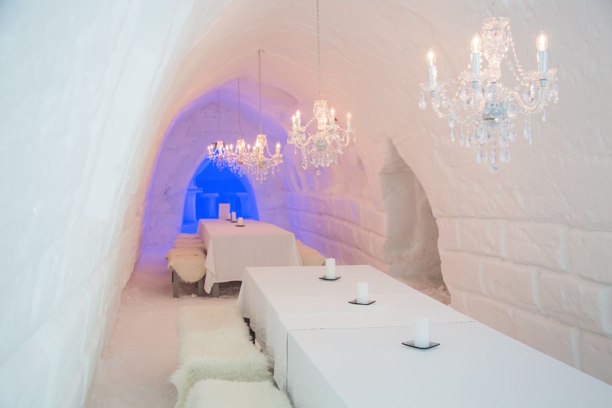 hotel de glace en laponie