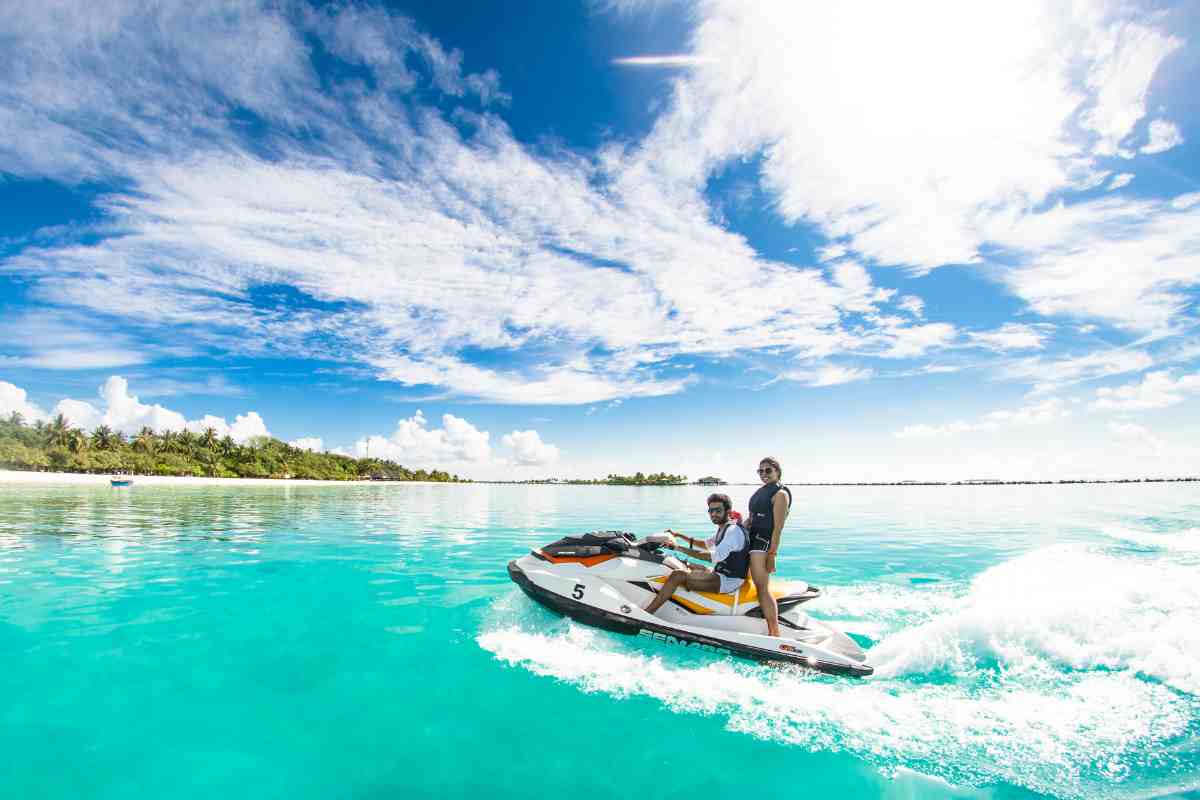 Hotel surf aux Maldives