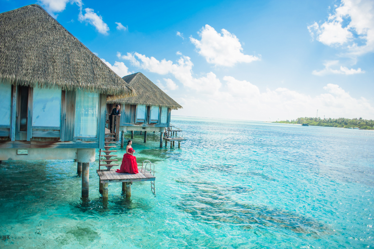 Hôtel sous l'eau aux Maldives