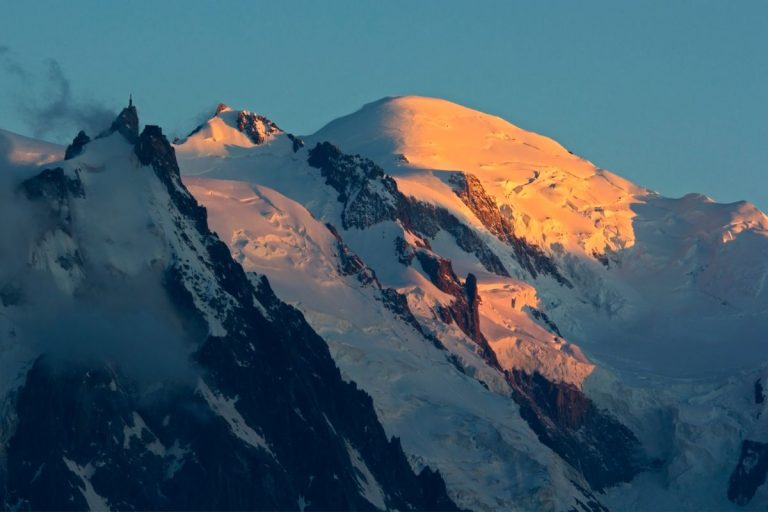 Piste de ski à chamonix