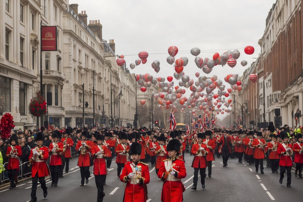 Parade Nouvel An Londres