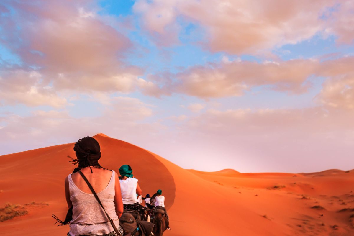 dormir dans le désert marocain