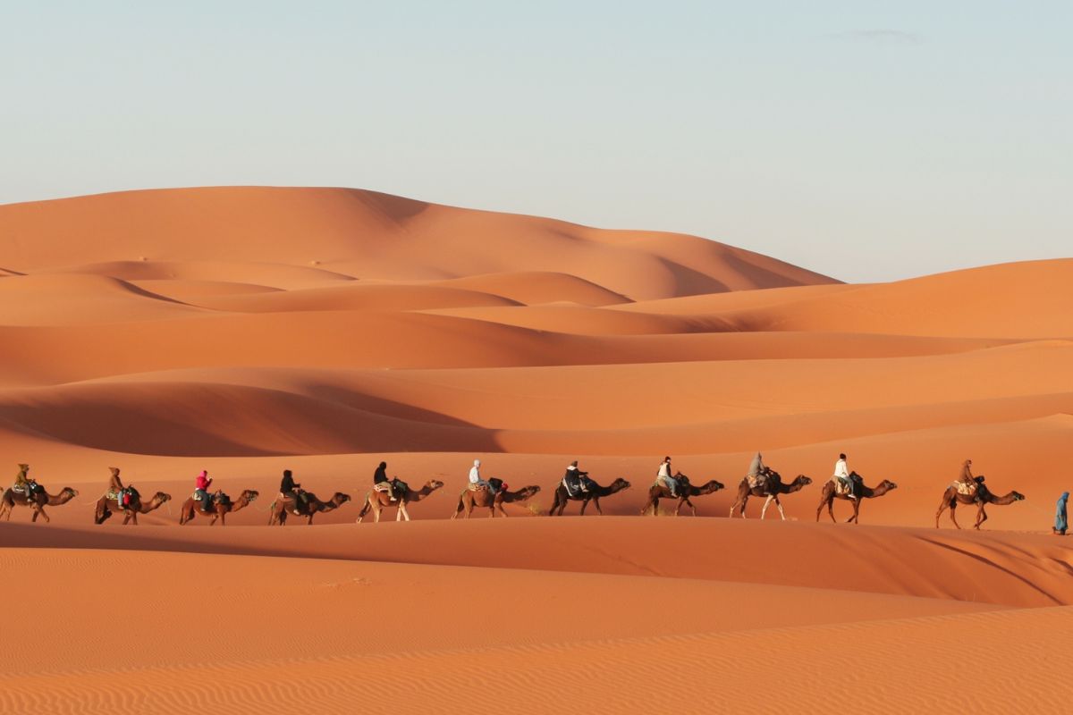 dormir dans le désert marocain