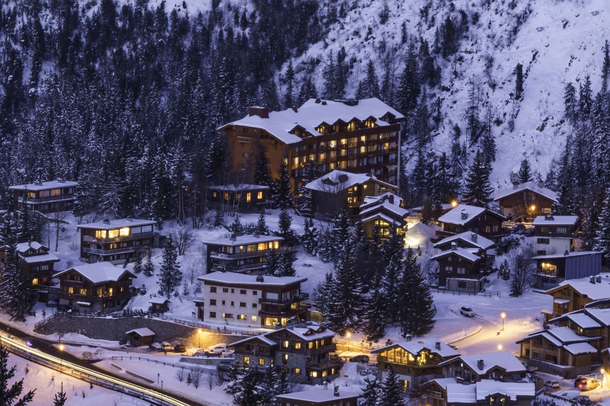 Hôtel de luxe à Courchevel