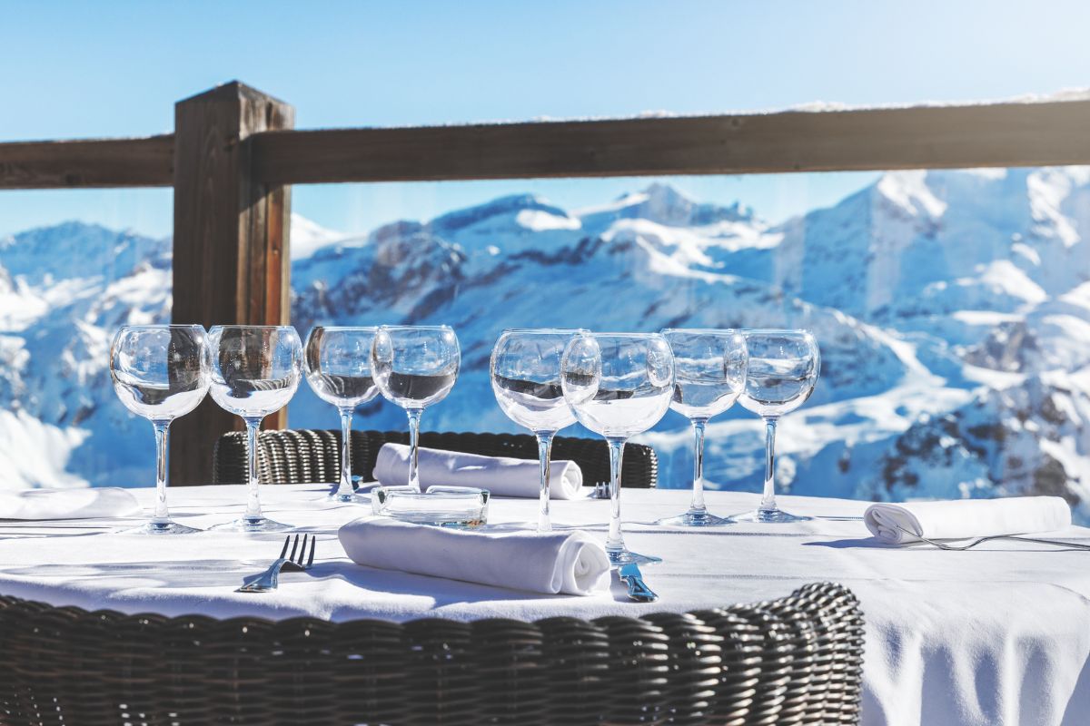 Hôtel de luxe à Courchevel