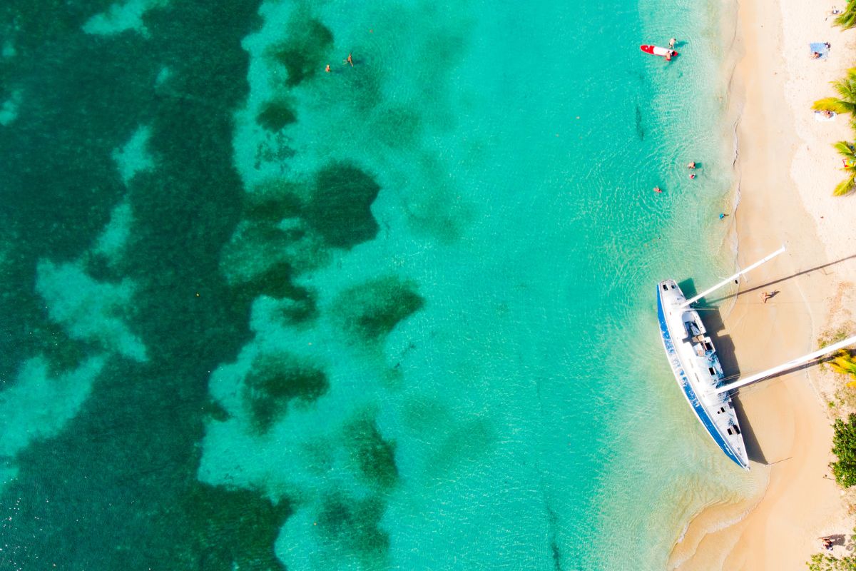 Hôtel pied dans l'eau en martinique