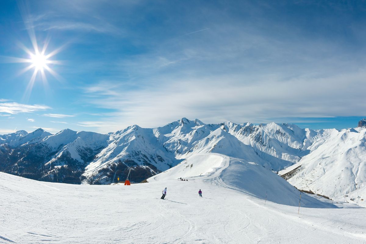 Ou skier en avril