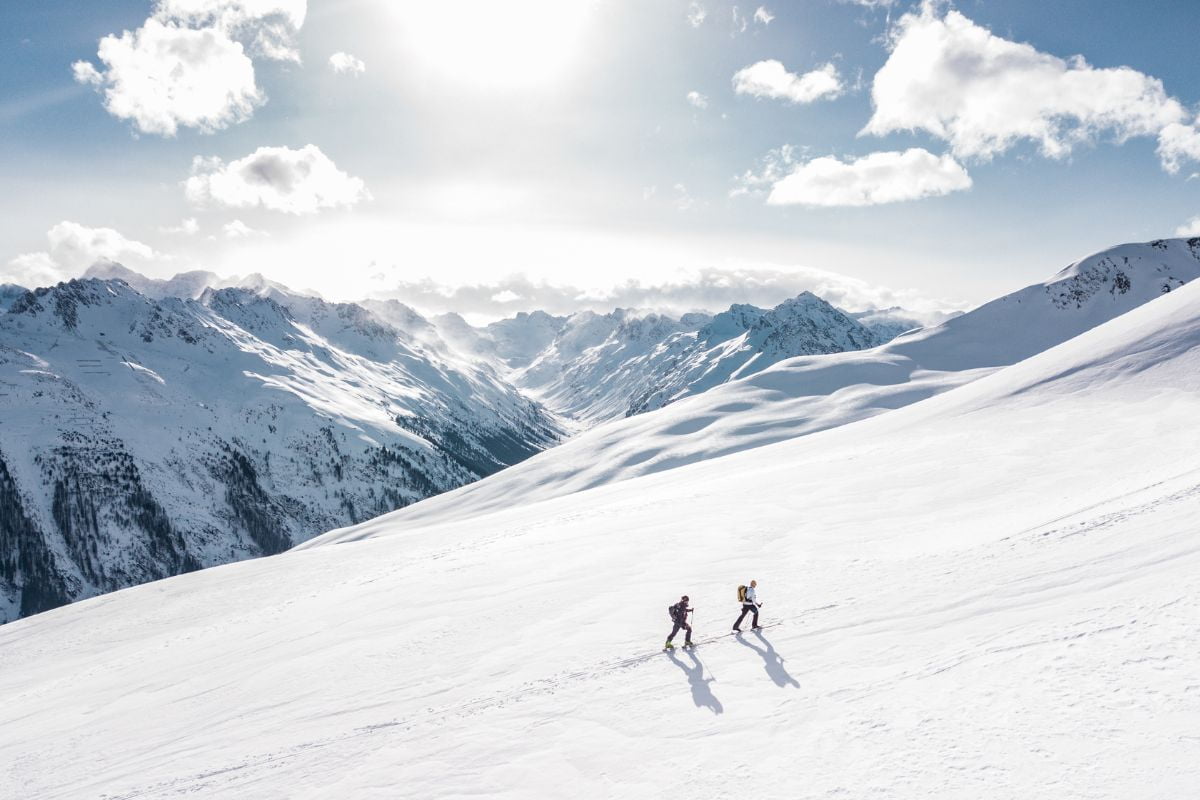 Ou skier en avril