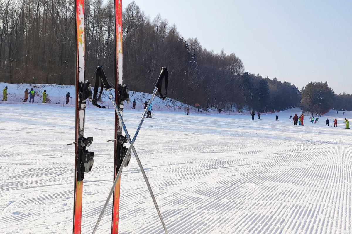 Ou skier en avril