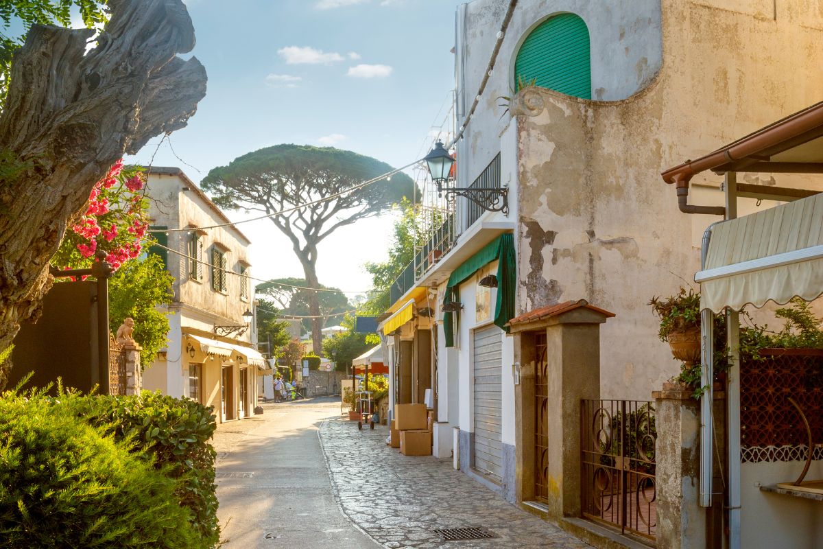 comment se rendre à capri