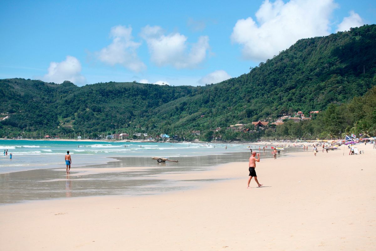 La plage de Patong