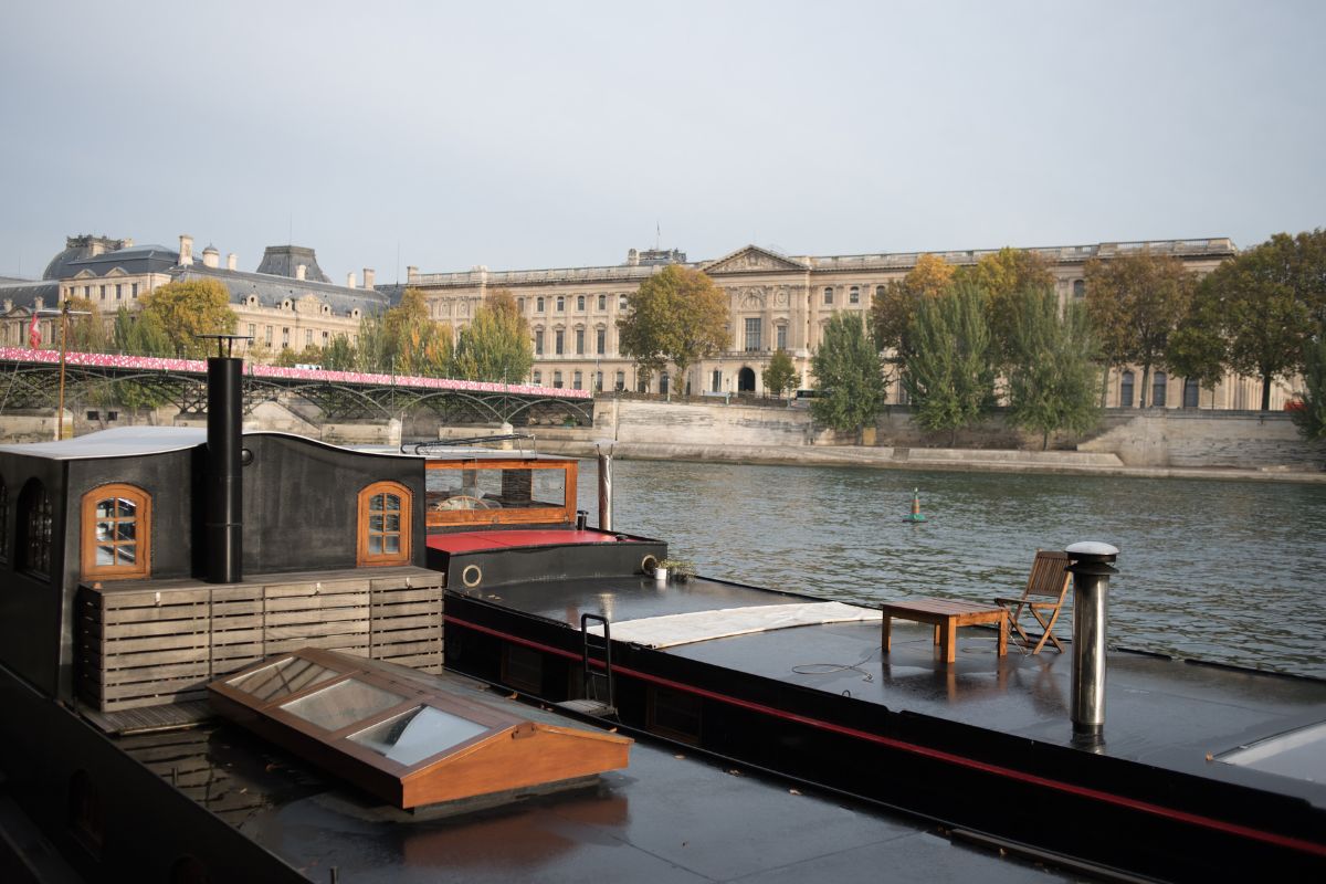 Dormir dans une péniche à Paris