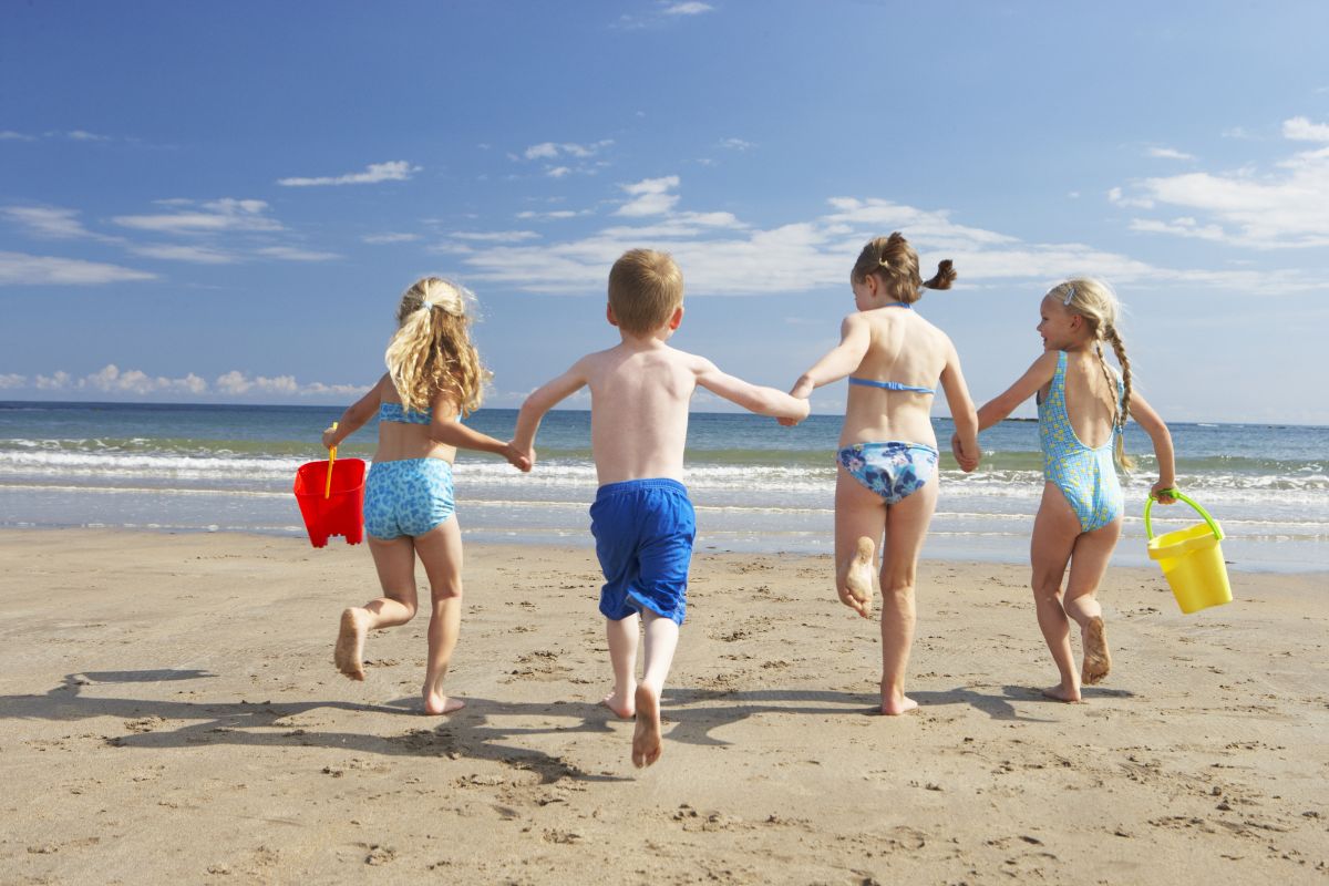 Sortie scolaire plage