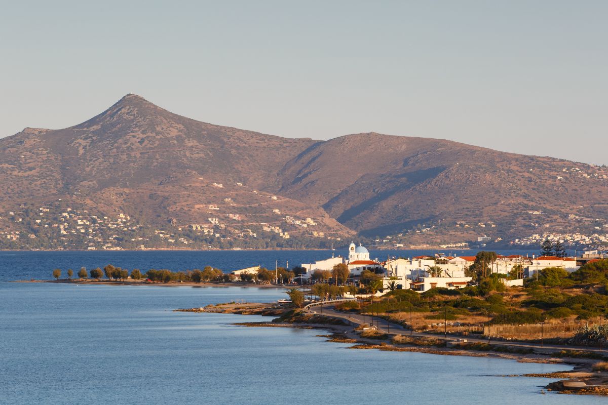 Plus belles îles autour d'athenes