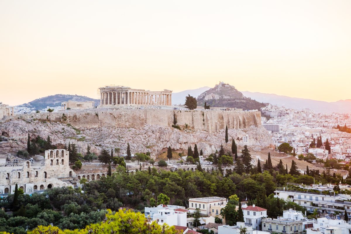 Plus belles îles autour d'athenes