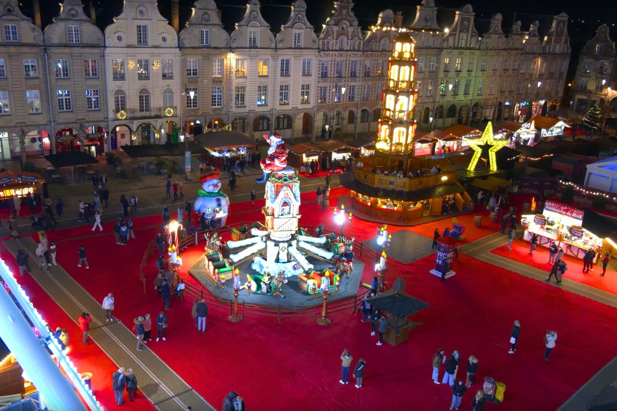 Marché noel Arras 2024