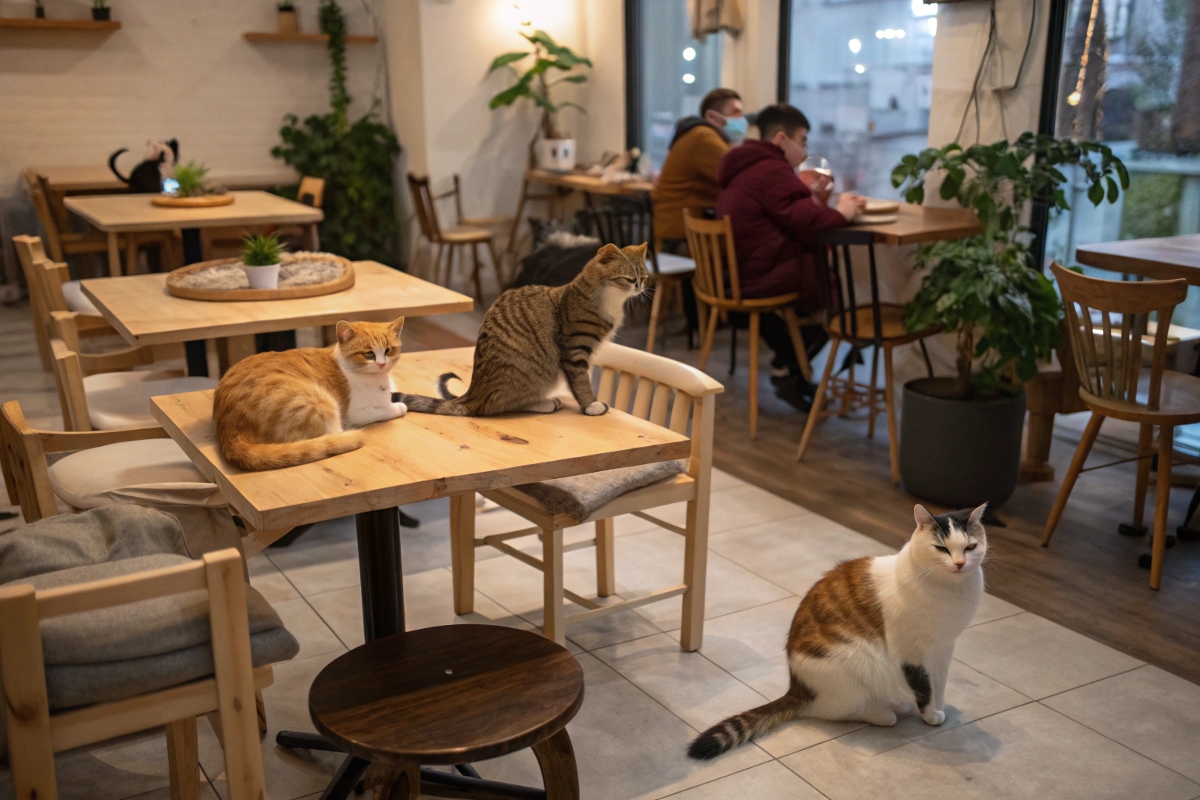 Les meilleurs bars à chats de Marseille