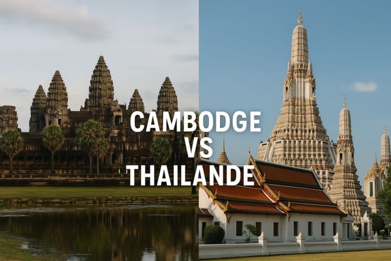 Cambodge ou Thailande : Où partir pour ses vacances ?