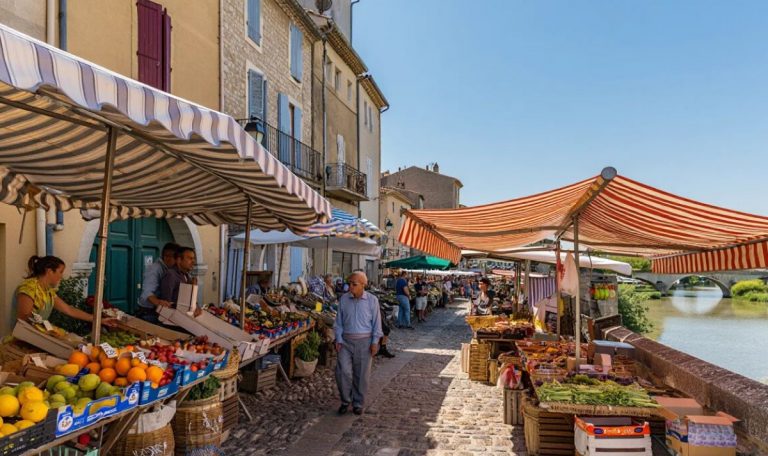 Isle sur la Sorgue Marché