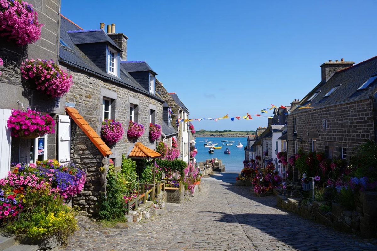 Villages bord de mer bretagne