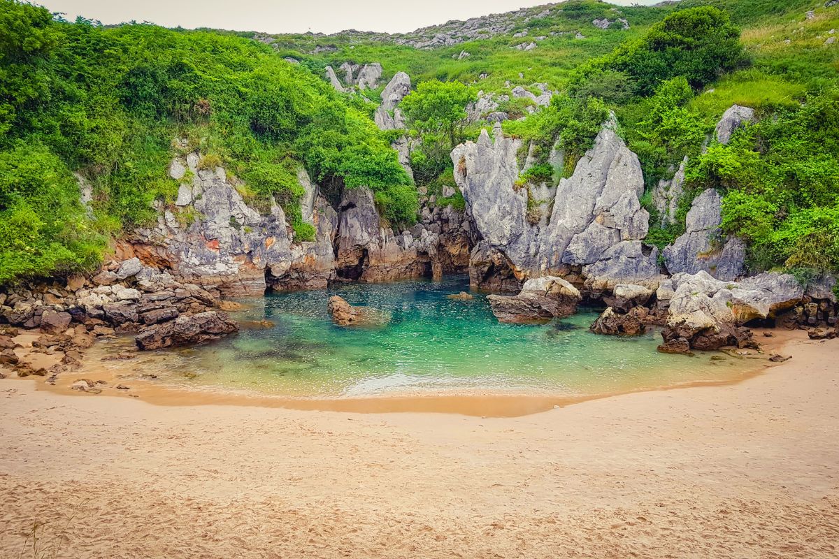 Gulpiyuri Beach