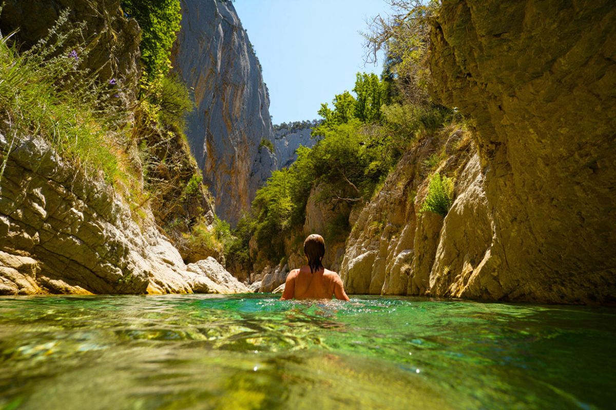 Gorges du Toulourenc Baignade