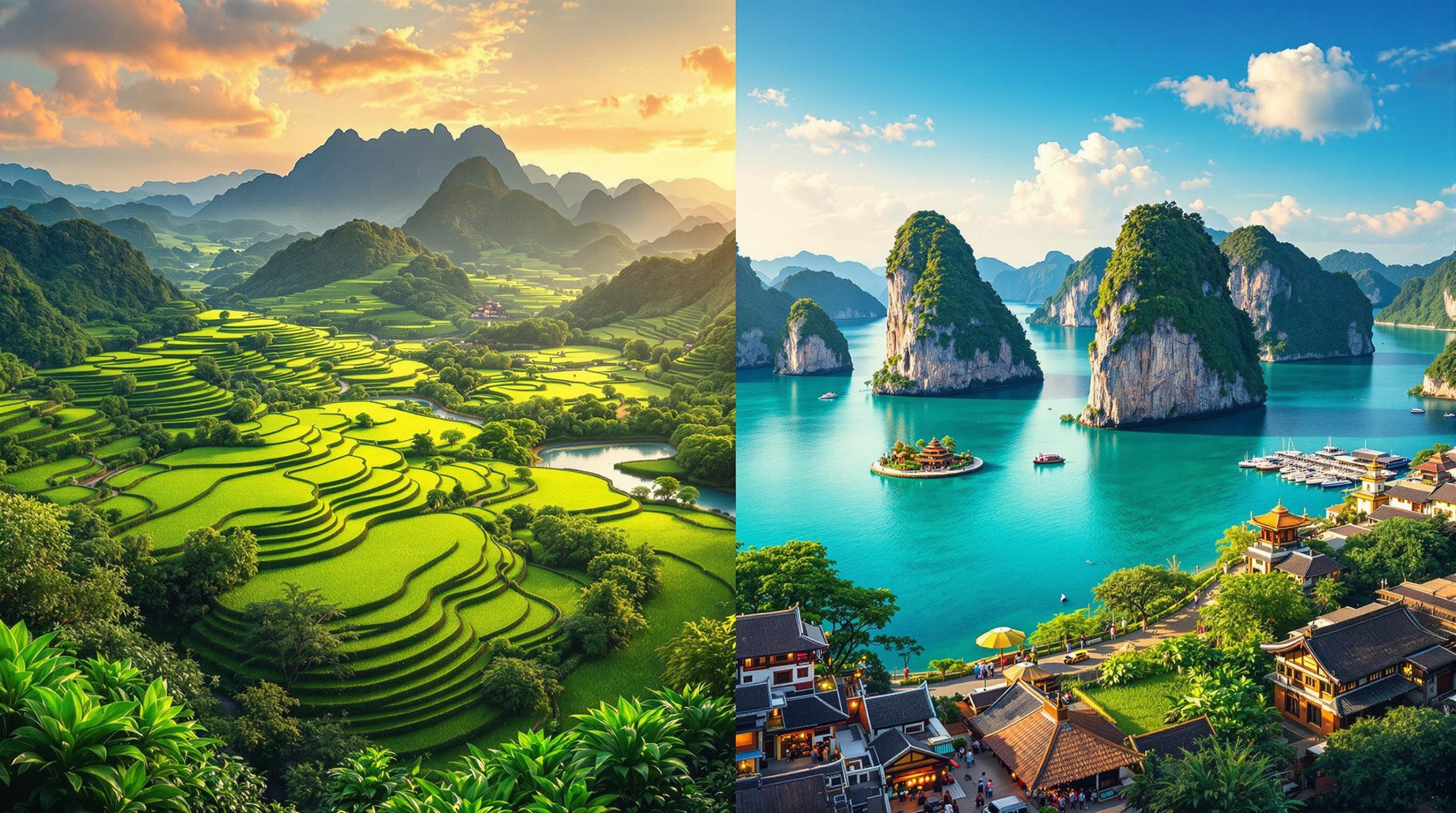 bali ou vietnam en 2025 ? climat, budget, activités, culture et meilleurs mois: comparez et choisissez la destination idéale pour des vacances inoubliables.