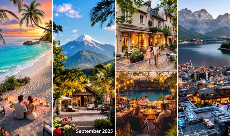 découvrez les plus belles destinations romantiques où partir en voyage de noces en septembre 2025. inspirez-vous de notre sélection pour vivre un séjour inoubliable à deux entre plages paradisiaques, nature et villes de rêve.