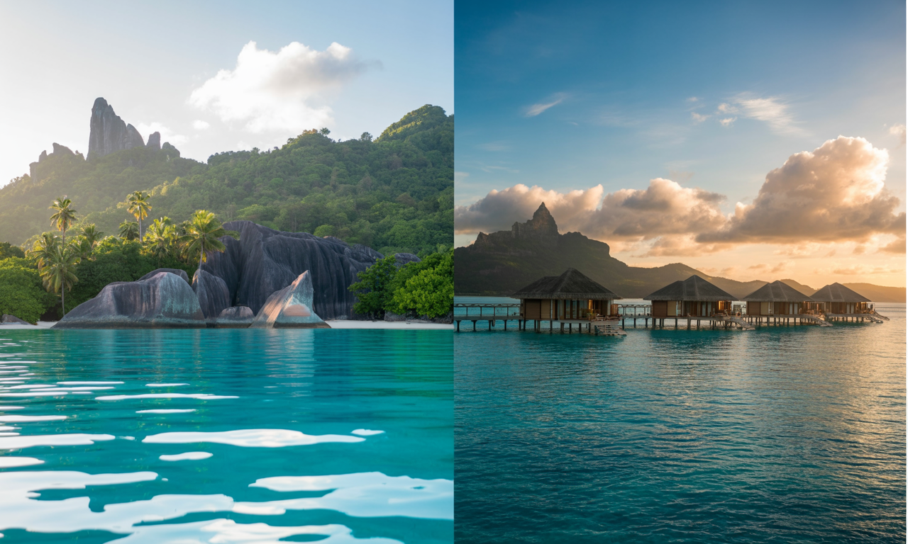 découvrez les différences entre les seychelles et bora bora pour choisir la destination paradisiaque idéale en 2025 : paysages, activités, climat et conseils pour un voyage inoubliable !