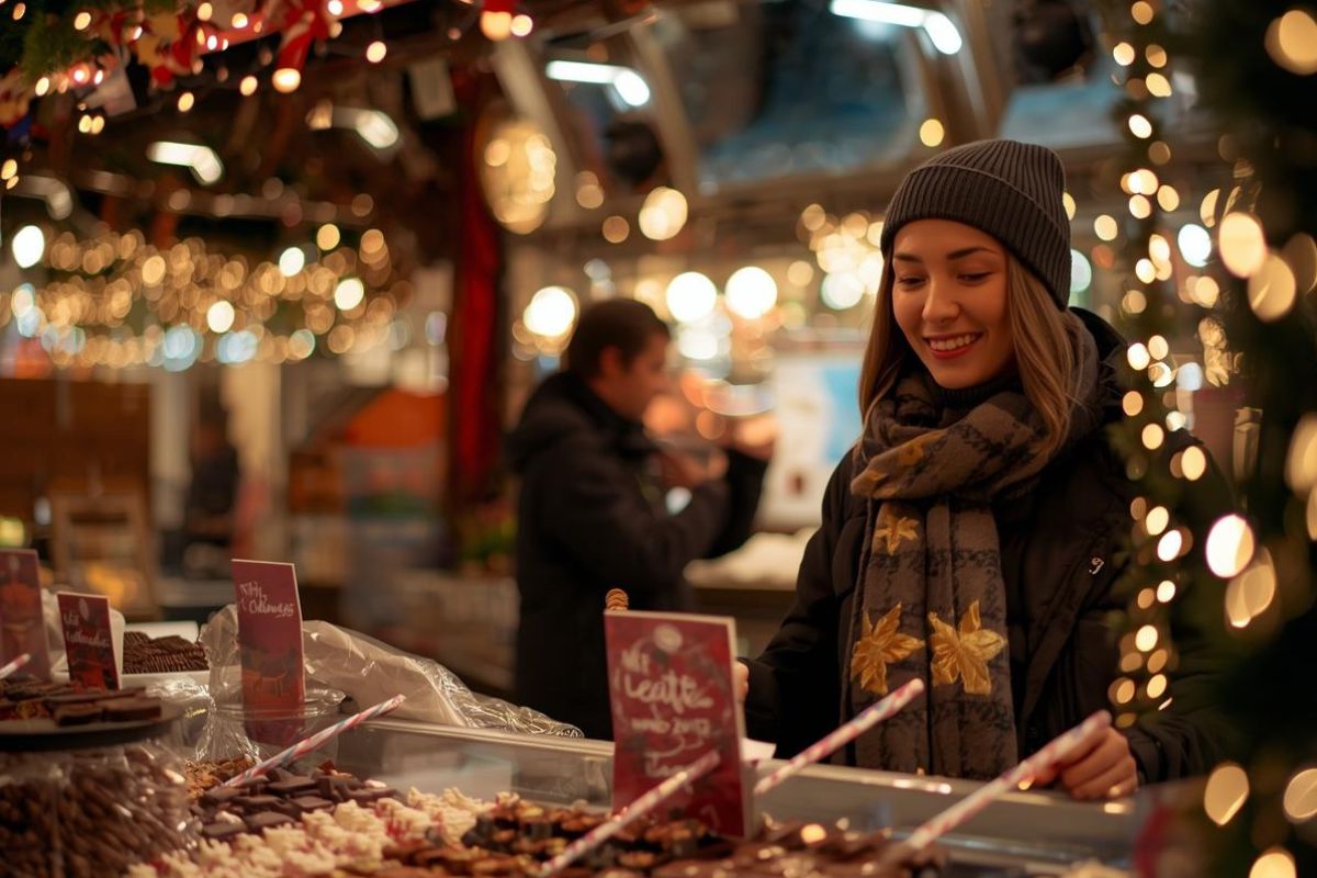 Marché de Noël la Fare les oliviers 2025 stand