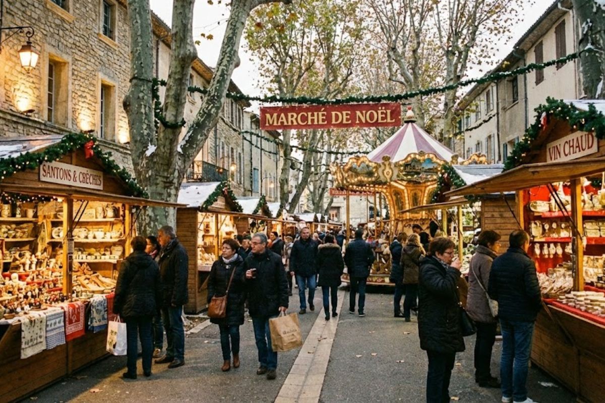 Marché de Noël la Fare les oliviers