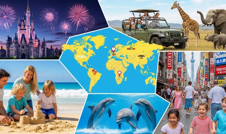 Les meilleures destinations Kids Friendly